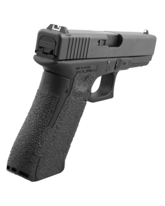 Talon Grips 380R Adhesive Grip Compatible For Glock 1719x2224313435374547 Gen5 wMedium Backstrap Black Textured Rubber