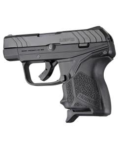 Hogue 18120 HandAll Beavertail Grip Sleeve made of Rubber with Textured Black Finish for Ruger LCP II