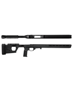 Magpul MAG997BLK Pro 700 Stock Fixed wAluminum Bedding Black Synthetic for Remington 700 SA