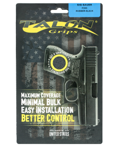 Talon Grips 021R Adhesive Grip Textured Black Rubber for Sig P365