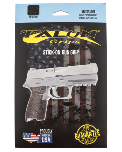 Talon Grips EV07R Adhesive Grip Textured Black Rubber Fits Compact Sig P250 P320