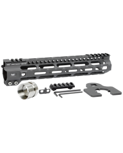 Midwest Industries MIULW105 Ultralight AR15 Black Hardcoat Anodized AluminumPolymer 10.50 PicatinnyMLOK