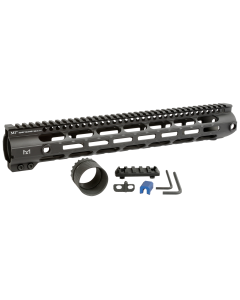Midwest Industries MICRL30815 Combat Handguard AR308LR308 Black Hardcoat Anodized 15 6061T6 Aluminum