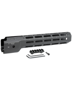 Midwest Industries MICRPC9 Combat Ruger PC9 MLok Handguard Black Hardcoat Anodized 6061T6 Aluminum 12
