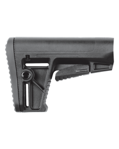 Kriss USA DADS150BL00 DS150 Stock Black Synthetic for AR15 with MilSpec Tube