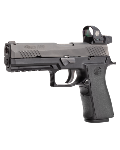 Hogue 17680 Wrapter Adhesive Grip made of Rubber with Black Finish Grain Texture for Sig P320 Full Size with Medium X Series Module