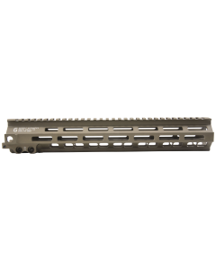Geissele Automatics 05285S Super Modular Rail MK8 13.50 MLOK Desert Dirt Aluminum for AR Platform Barrel Nut Included
