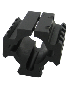 TacStar 1081100 Shotgun Rail Mount Black 1.80 Long
