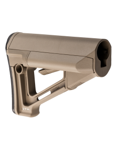 Magpul MAG470FDE STR Carbine Stock Flat Dark Earth Synthetic for AR15 M16 M4 with MilSpec Tube (Tube Not Included)