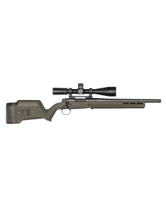 Magpul MAG495ODG Hunter 700 Stock Fixed with Aluminum Bedding Adjustable Comb OD Green Synthetic for Remington 700 SA