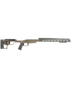 Christensen Arms 8100000107 Modern Precision Rifle Chassis Desert Brown for Rem 700 Long Action