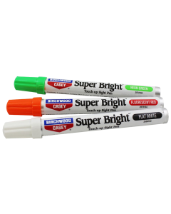 Birchwood Casey 15116 Super Bright TouchUp Sight Pens Felt Chisel Tip RedWhiteGreen