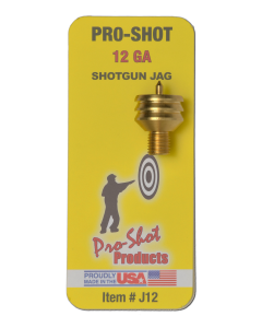 ProShot J12 Jag  12 Gauge Shotgun 51627 Thread Spear Tip Brass