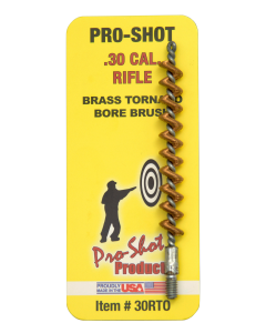 ProShot 30RTO Tornado Bore Brush .30 .300 Blackout .308 .3006 7.62mm Rifle 832 Thread Brass Spiral Wound Loop
