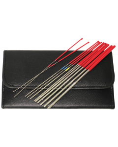 RamRodz 60021 ProSeries Micro File Diamond Coated 9 Long 12 PK Includes Case