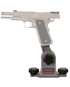 Tipton 558080 1911 Mag Well Vise Block Gun Vise Handgun Firearm GrayRed Polymer