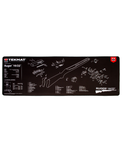 TekMat TEKR441022 Ruger 1022 Ultra 44 Cleaning Mat Ruger 1022 Parts Diagram 15 x 44