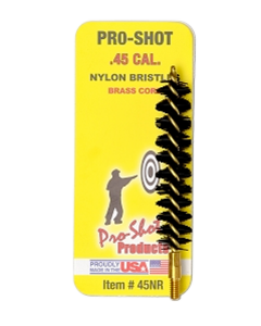 ProShot 45NR Bore Brush  .45 Cal Rifle 832 Thread Nylon Bristles Brass Core
