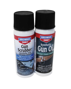 Birchwood Casey 33329 Gun Scrubber  Synthetic Gun Oil Combo Pack 1.25 oz Aerosol 2 Pack