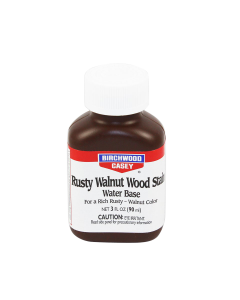 Birchwood Casey 24323 Rusty Walnut Wood Stain WaterBased 3 oz. Bottle