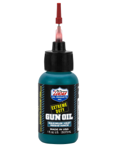 Lucas Oil 10875 Extreme Duty Gun Oil Against Heat Friction Wear 1 oz Squeeze Bottle