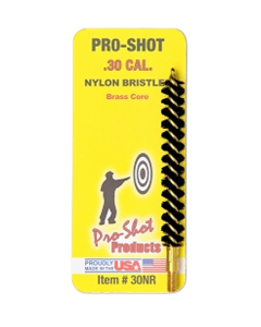 ProShot 30NR Bore Brush  .30 7.62mm Cal Rifle 832 Thread Nylon Bristles Brass Core