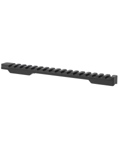 Talley PL0258725 Savage Picatinny Rail  Black Anodized Long Action 0 MOA