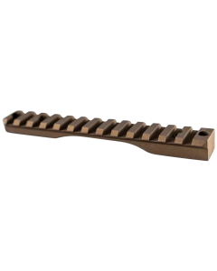 Christensen Arms 8100001205 One Piece Scope BaseSTD Rem 700 Action  Burnt Bronze Cerakote