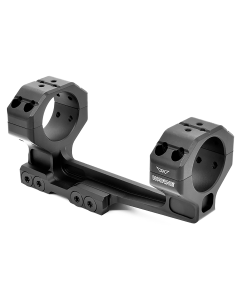 Warne 7825M Precision Cantilever Mount Scope MountRing Combo Black Anodized 34mm  0 MOA