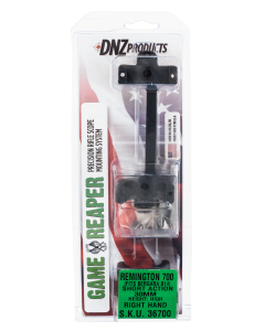 DNZ 36700 Game ReaperRemington Scope MountRing Combo Matte Black 30mm