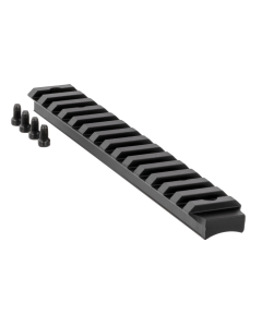 Ruger 90672 Ruger American Rifle Picatinny Scope Base Rail  Black Anodized