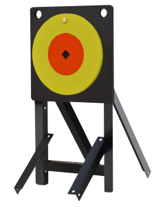 Birchwood Casey 10" Large Caliber Spoiler Alert Steel Target (Orange/Yellow)
