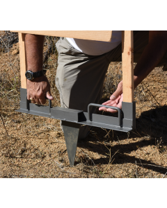 Birchwood Casey 2390MTS Metal Target Stand Gray Standing Steel 24 Standing