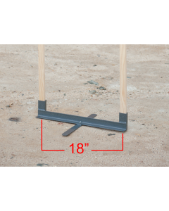 Birchwood Casey 1800MTS Metal Target Stand Gray Metal 18 Wide