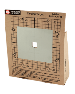 ATN Thermal Cardboard Target Zeroing Targets, 3 Pack (Brown)