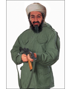 Action Target 1RT100 Military Terrorist Photo Osama Bin Laden Heavy Paper Hanging 24 x 38 MultiColor 100 Per Box