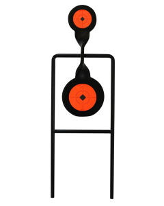 Birchwood Casey World of Targets Double Mag .44 Action Spinner Target (Black/Orange)