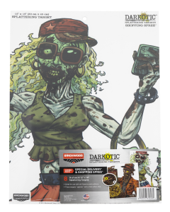 Birchwood Casey Darkotic Zombie Combo Pack Paper Targets, 8 Pack (Multi-Color)