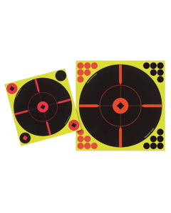 Birchwood Casey Shoot-N-C 12" Reactive BMW Targets, 5 Pack (Black/Yellow)