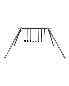 Birchwood Casey Rimfire 22 Caliber AR500 Steel Paddle Targets (Black)