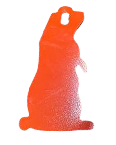 Champion Targets Steel Impact Steel Prairie Dog Target (Orange)