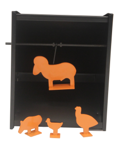 Beeman 2085 Pellet Trap Steel Orange Target Airgun Metal SilhouettePaper Targets