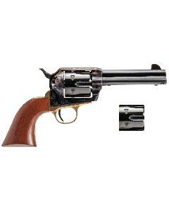 Cimarron Pistolero 9mm / 357 Mag 4.75" 6 Shot Revolver (Walnut Grips)