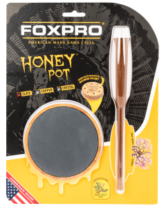 Foxpro Honey Pot Turkey Slate Call (Brown Wood)