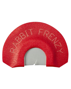 Johnny Stewart Wildlife Double Reed Rabbit Frenzy Diaphragm Call (Red)