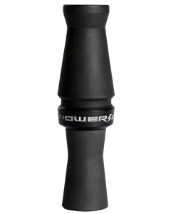 Power Calls 29101 Clash Single Reed Snow Geese Sounds Stealth Black Polycarbonate 29101
