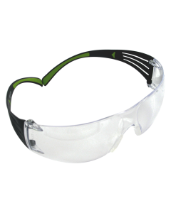 3M Peltor Black Wraparound Anti-Fog Clear Polycarbonate Shooting/Sporting Glasses