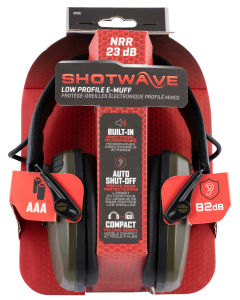 Allen Shotwave Low-Profile Muff 23 dB Black-Green