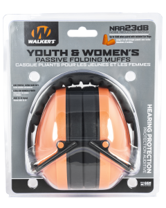 Walkers Youth Women Coral Ear Muffs 23 dB NRR