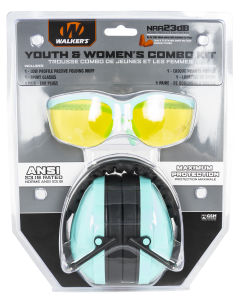 Walkers Youth Women Shooting Muff Black Teal
